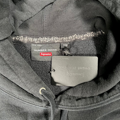 Supreme Number (N)ine Black Hoodie Size XL NEW x15639