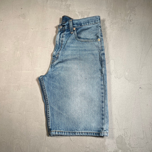 Levis 569 Straight Leg Jorts Size 33 USED v19573