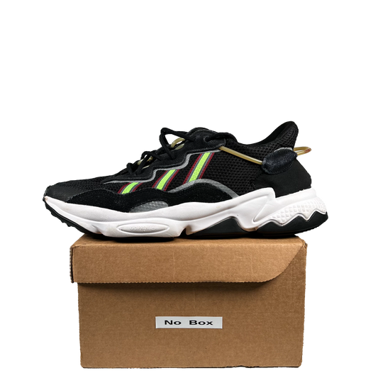 Adidas Ozweego Core Black Solar Green (2019) Size 10 USED s19483