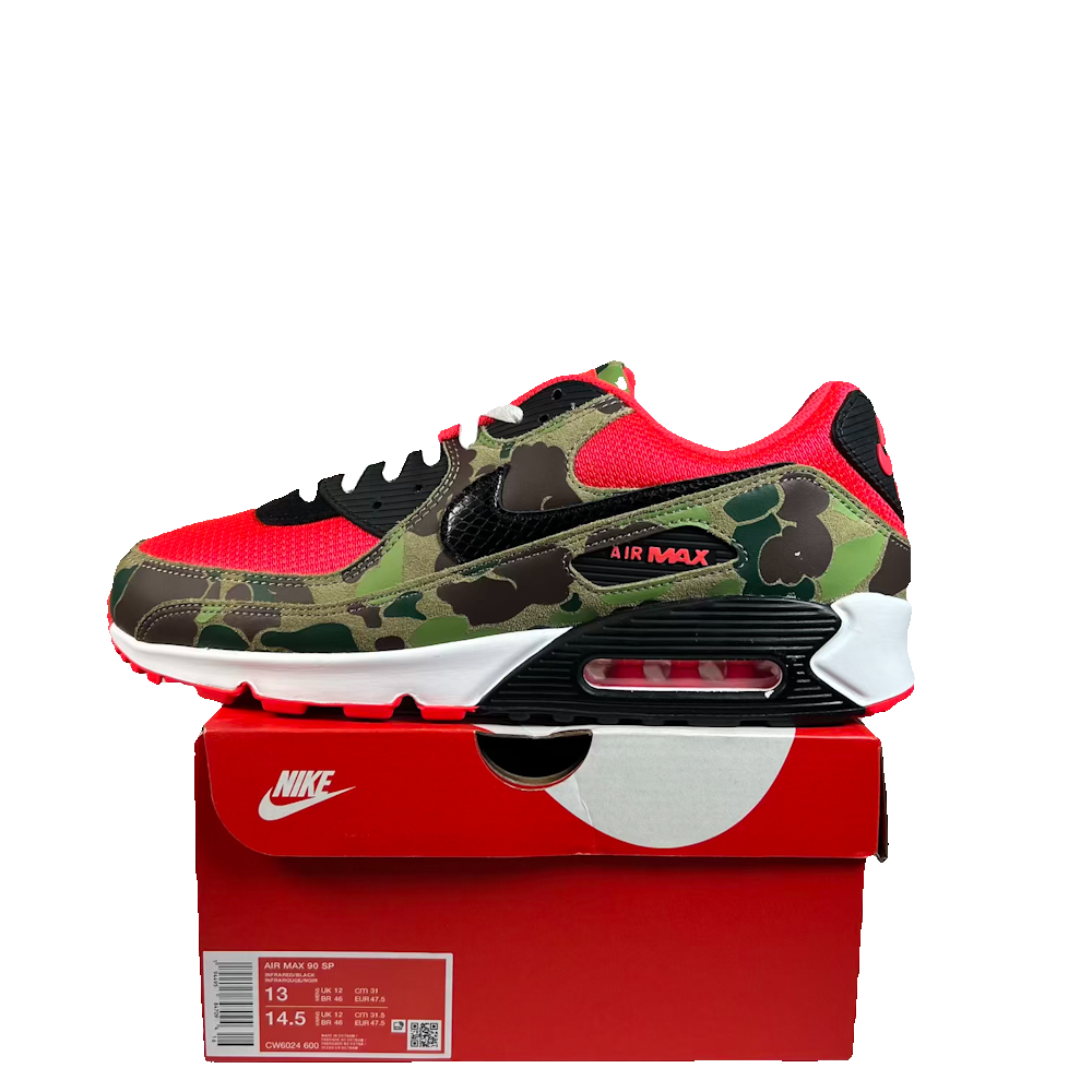 Nike Air Max 90 Reverse Duck Camo (2020) Size 13 USED s23565