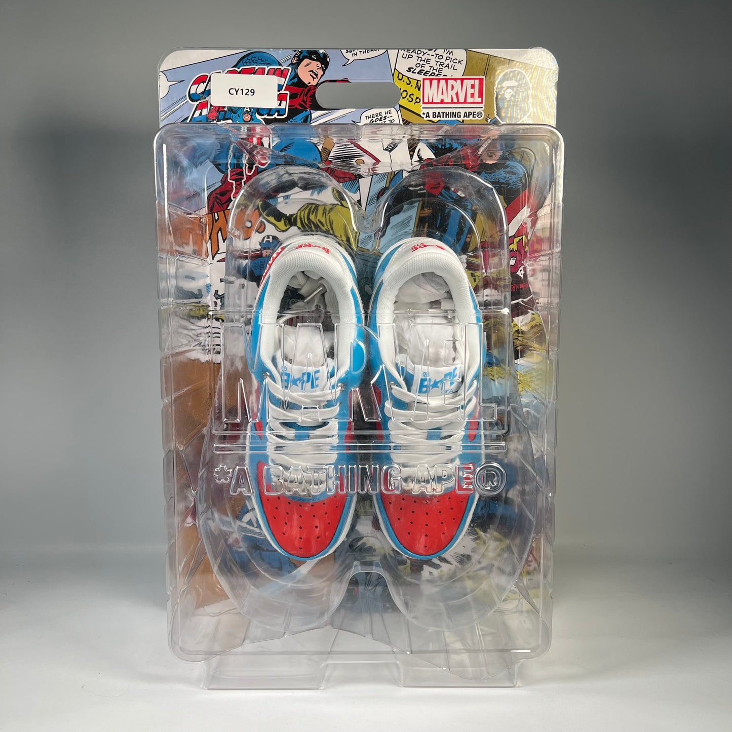 Bape Bathing Ape Sta Marvel Comics Captain America (2022) Size 6 NEW s20551