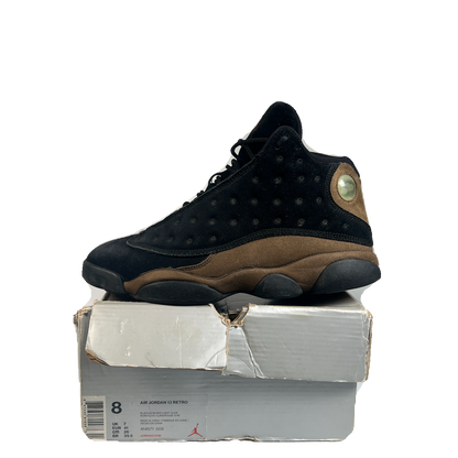Jordan 13 Olive (2018) Size 8 USED s23139