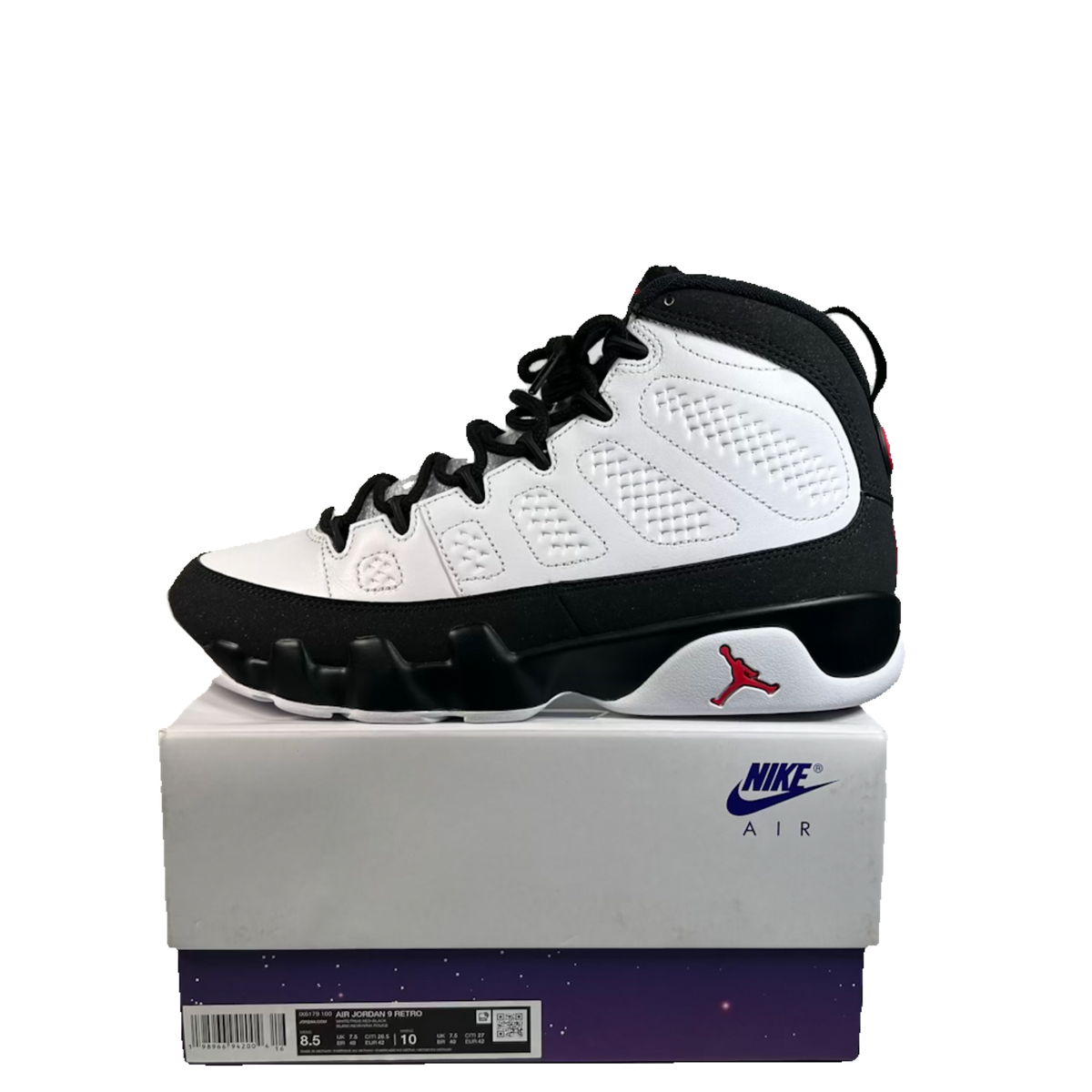 Jordan 9 OG Space Jam (2026) Size 8.5 NEW s23569