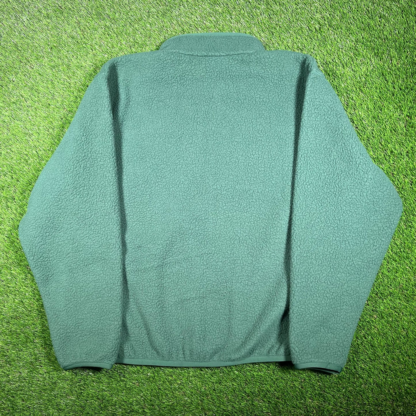 Nike Deep Fleece Green Zip Up Fleece Size XL NEW v17461