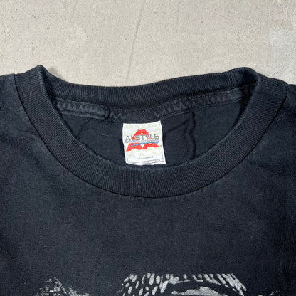 2015 ZZ Top Portrait Black Tee Size XXL USED v19211