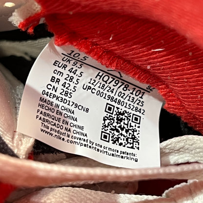 Jordan 5 Fire Red Black Tongue (2025) Size 10.5 NEW s18757