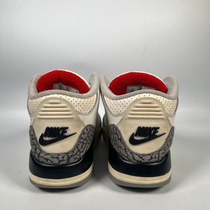 Jordan 3 White Cement Reimagined (2023) Size 3Y USED s19353