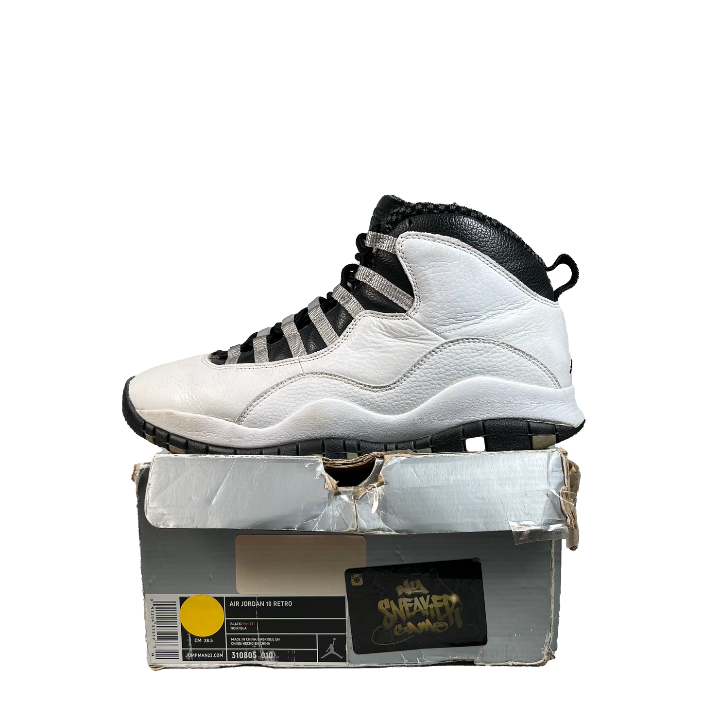 Jordan 10 Steel (2005) Size 9.5 USED s21765