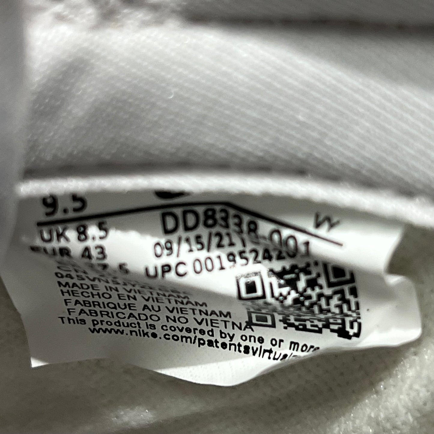 Nike Dunk Low Vast Grey (2022) Size 9.5 NEW s19915