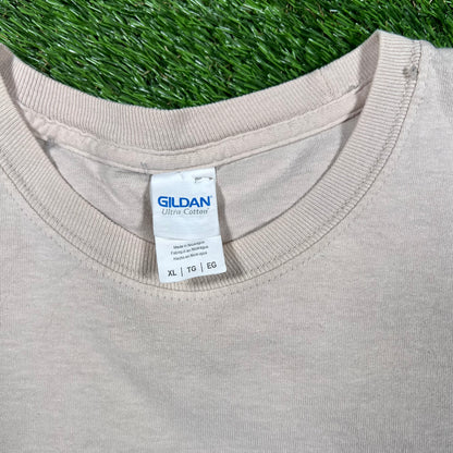 Dead Dog Saloon SC Tan Longsleeve Size XL USED v17348