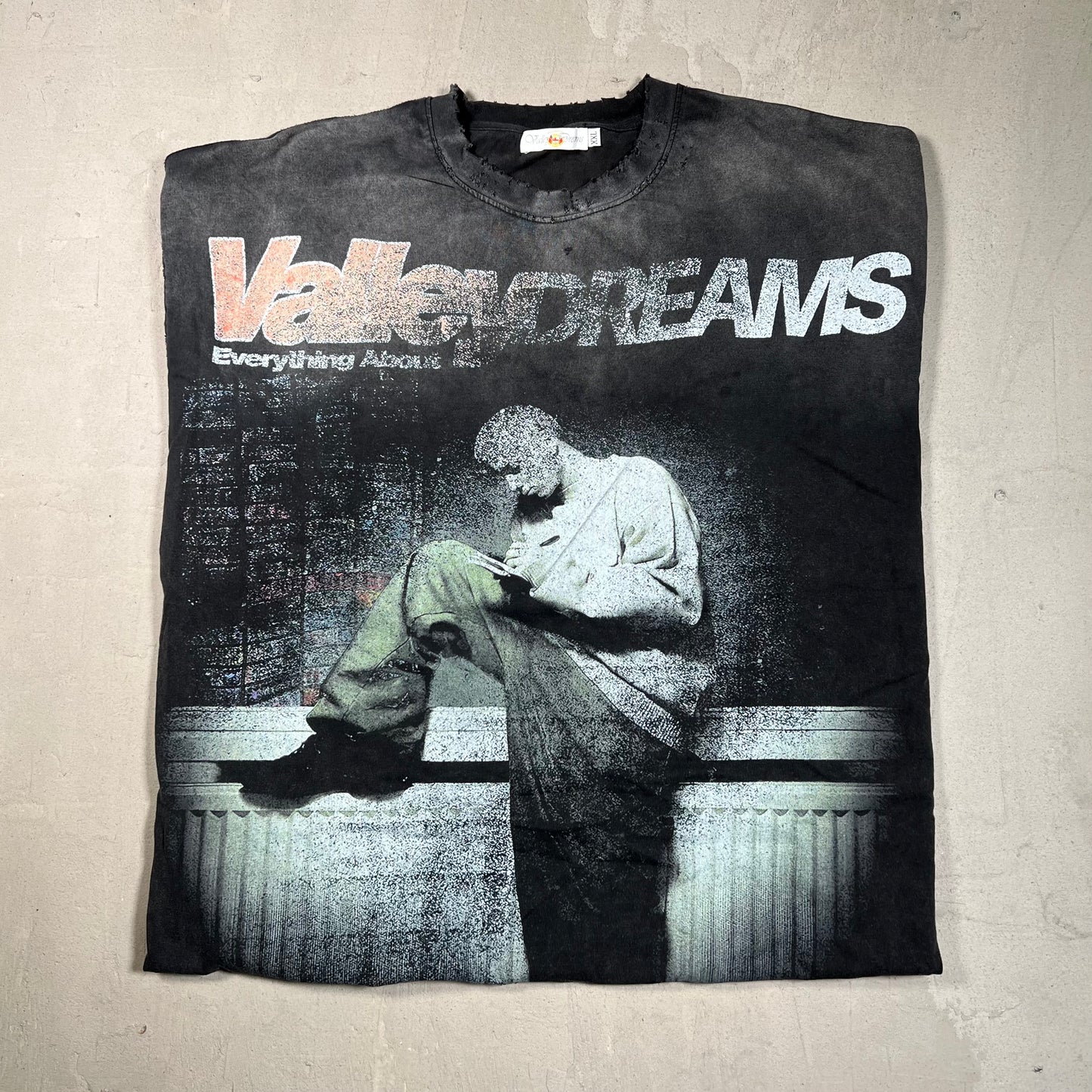 Vale Stanley Everthing About AOP Black Tee Size XXL USED X17544
