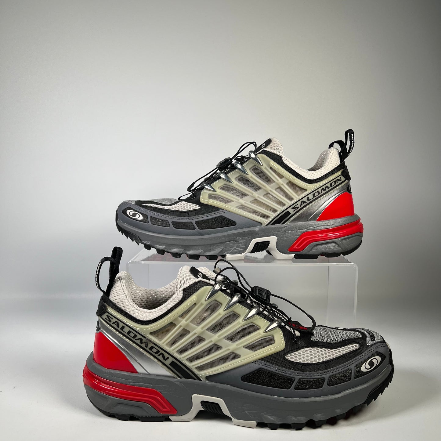 Salomon ACS Pro Advanced Lunar Rock Goji (2022) Size 9.5 USED S19786