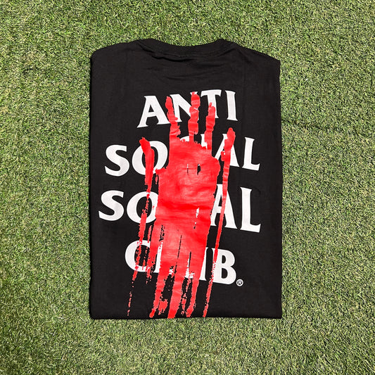 Anti Social Social Club Blood Splatter Black Tee Size XXL NEW x13422