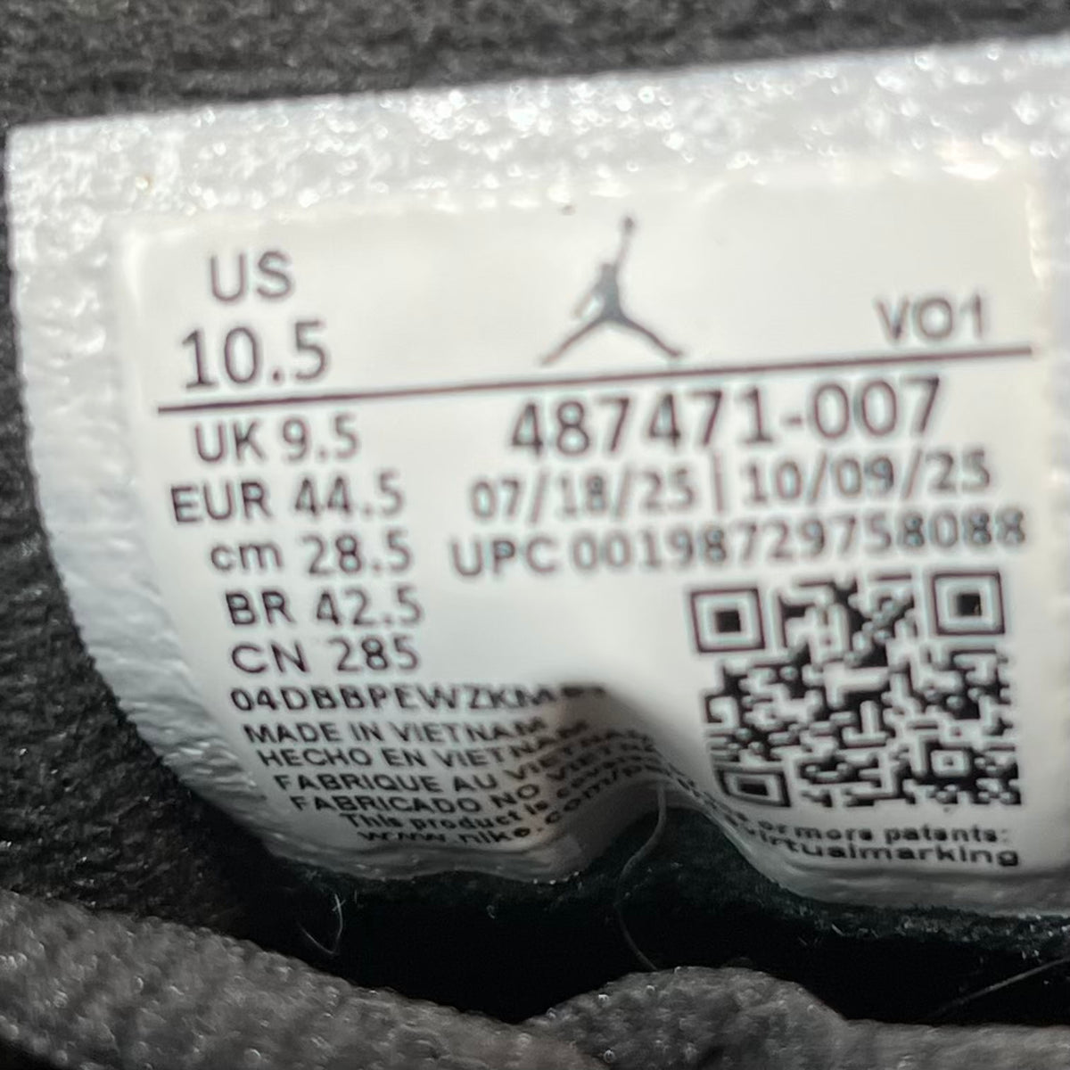Jordan 14 Black University Blue (2026) Size 10.5 USED s23744