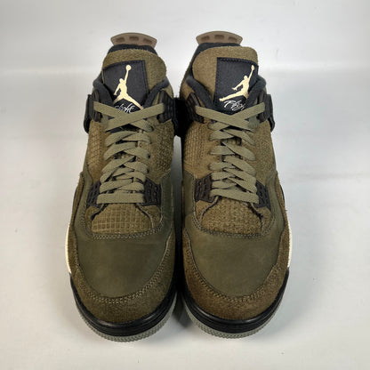 Jordan 4 Craft Medium Olive (2023) Size 9.5 USED s21321