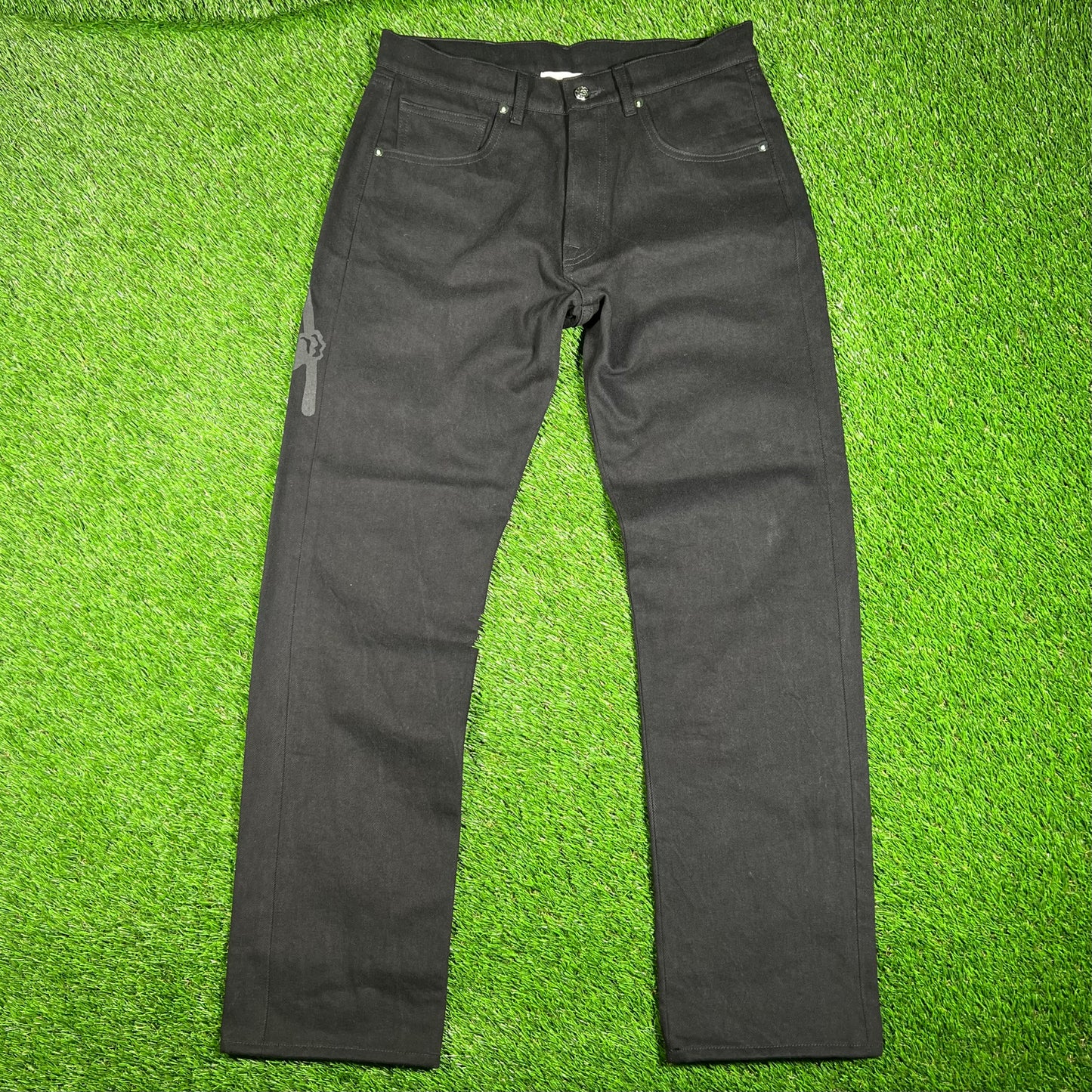 Warren Lotas Mainline Black Reaper Denim Size 30 USED x15705