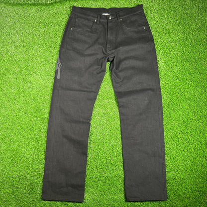 Warren Lotas Mainline Black Reaper Denim Size 30 USED x15705