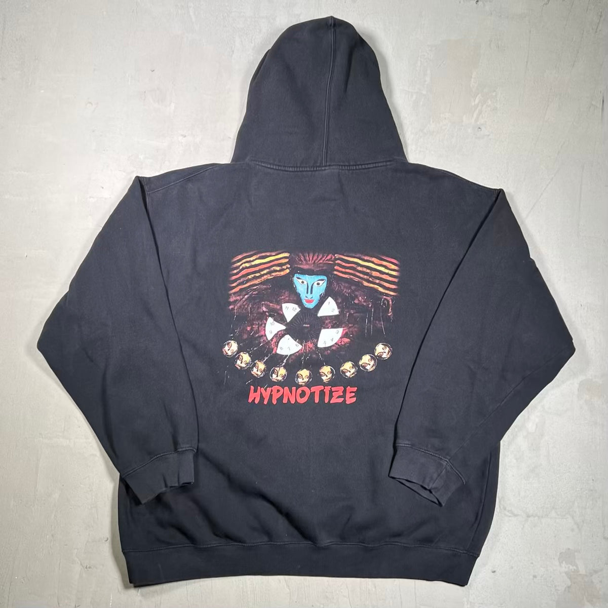 2005 System of a Down Hypnotize Promo Black Hoodie Size XL USED v20039