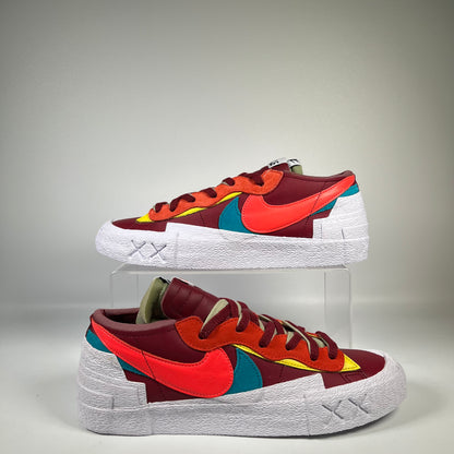 Nike Blazer Low Sacai Kaws Red Size 11 NEW s172878