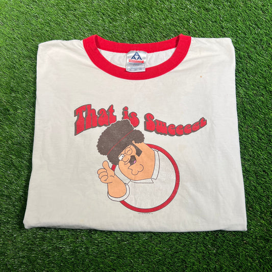 2004 Family Guy That is Sweet White Tee Size XL USED v17822