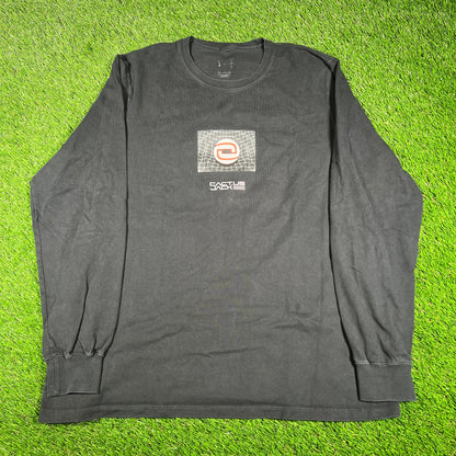 Nike x Travis Scott CactUS Corp Long Sleeve Black Size XXL USED X14632