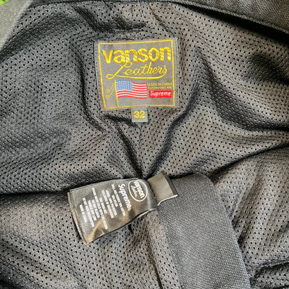 Supreme Vanson Leathers Cordura Black Pants (2026) Size 32 NEW x16684