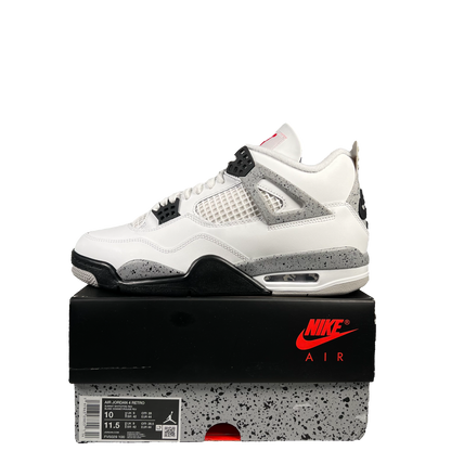 Jordan 4 White Cement (2025) Size 10 NEW s21068