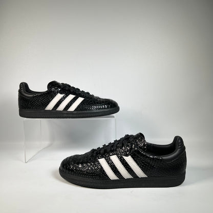 Adidas Samba OG Made in Italy Black Croc (2024) Size 9 USED s21850
