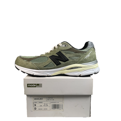 New Balance 990v3 JJJJound Olive (2022) Size 9 USED s23313