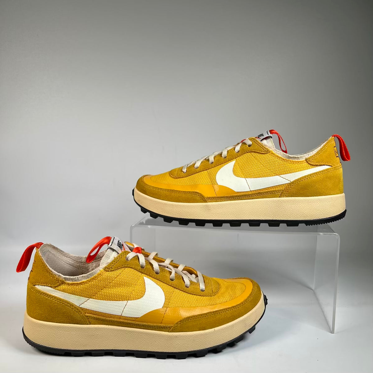 Nike Tom Sachs General Purpose Shoe Dark Sulfur (2022) Size 8.5 USED s23438