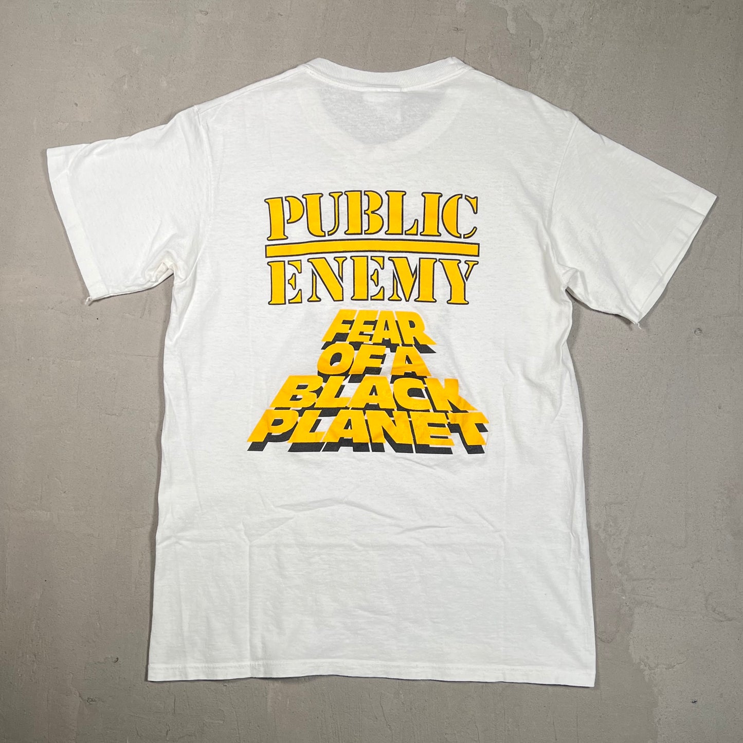 1990s Public Enemy "Fear of a Black Planet" Size Medium USED v16075