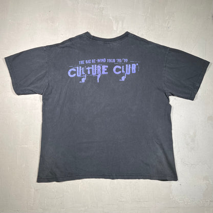 1998 Culture Club "Big Rewind" Black Tour Tee Size XL USED v16113