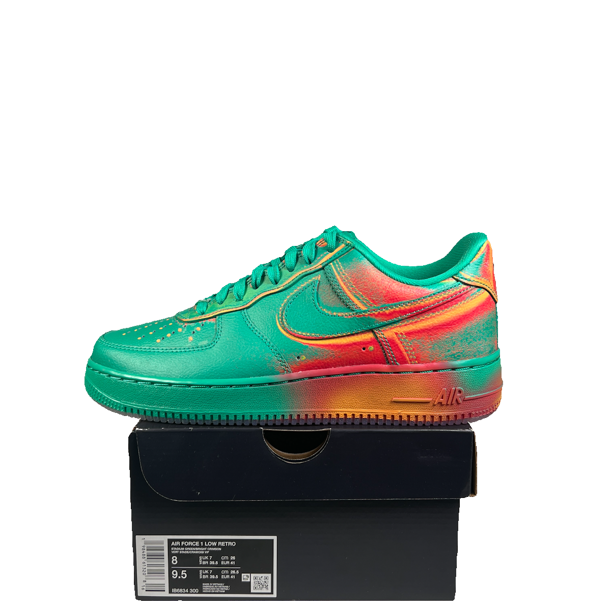 Nike Air Force 1 Low Stadium Green Crimson (2026) Size 8 NEW s22722