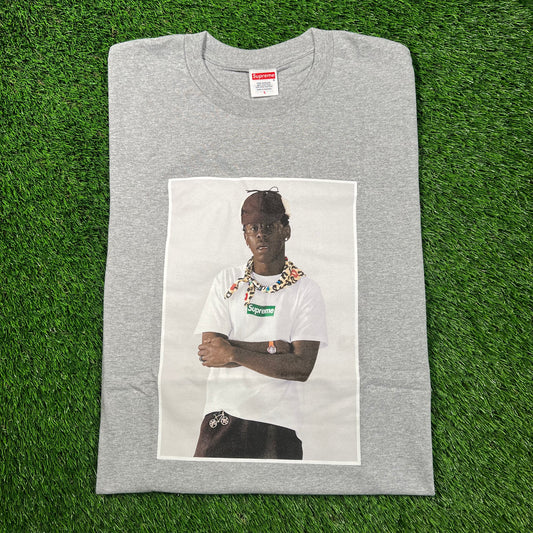 Supreme Tyler the Creator Grey Portrait Tee (2024) Size Large NEW x16663