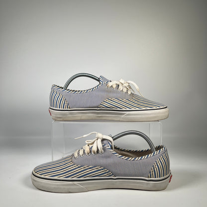 Vans Era Supreme CDG Shirt Blue White (2012) Size 9.5 USED s20191