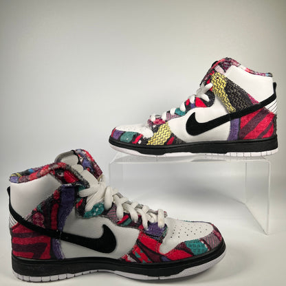 Nike SB Dunk High Huxtable 2010 Size 9 USED s16357