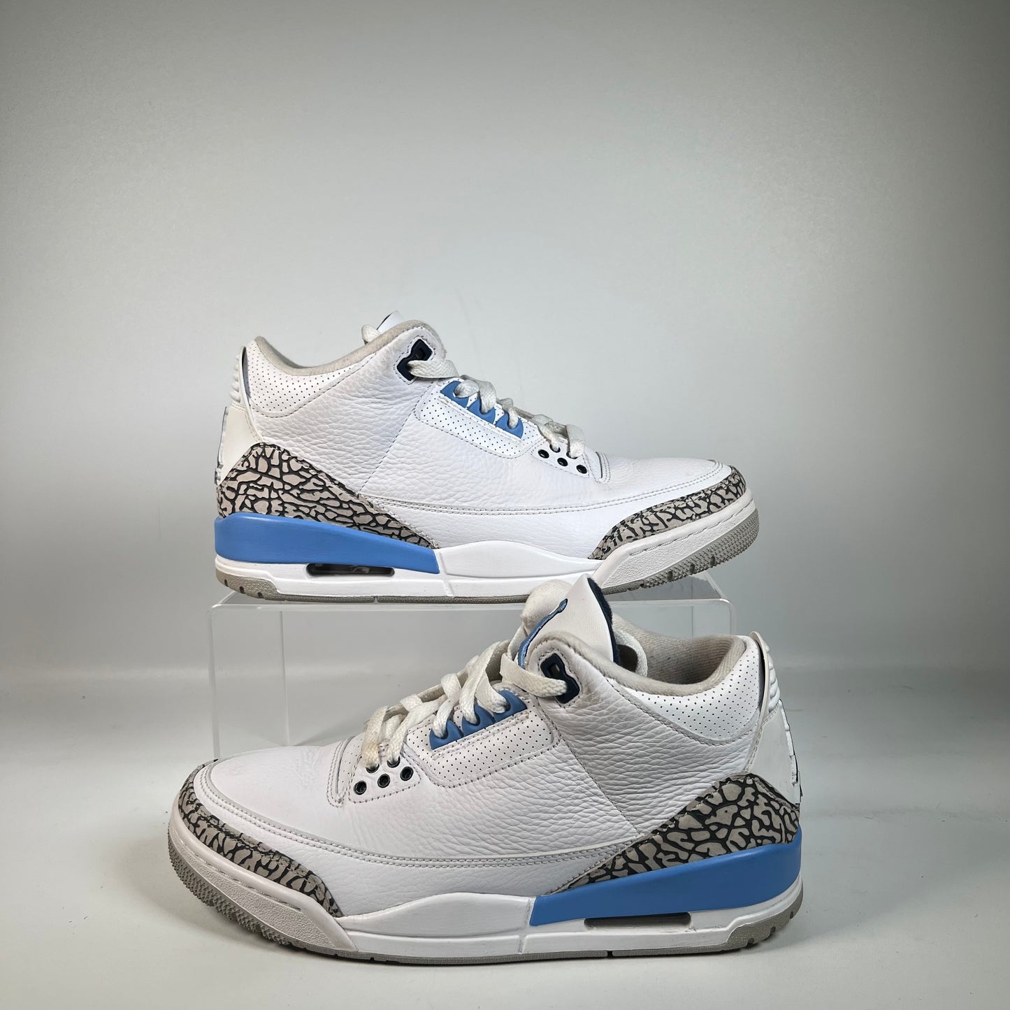 Jordan 3 UNC (2020) Size 8 USED s22489