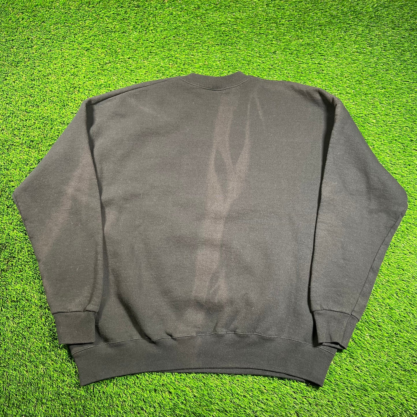 1997 Super Bowl Champs Packers vs Patriots Black Crewneck Size XXL USED v18333