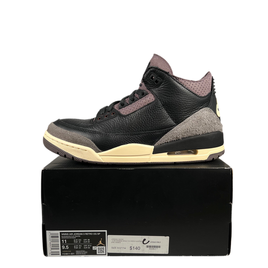 Jordan 3 A Ma Maniere While You Were Sleeping (2024) Size 9.5M/11W USED s17979