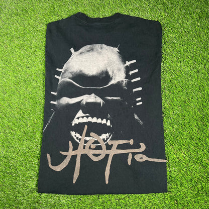 Travis Scott Utopia Skull Face Black Longsleeve Size Medium USED x15178