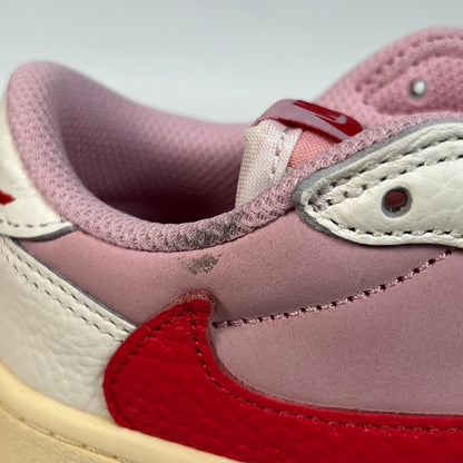 Jordan 1 Low Travis Scott Sail Tropical Pink (2026) Size 13c NEW s2288