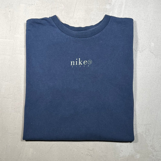 Nike Navy "Nike Since 71" Tee Size XXL USED v19088