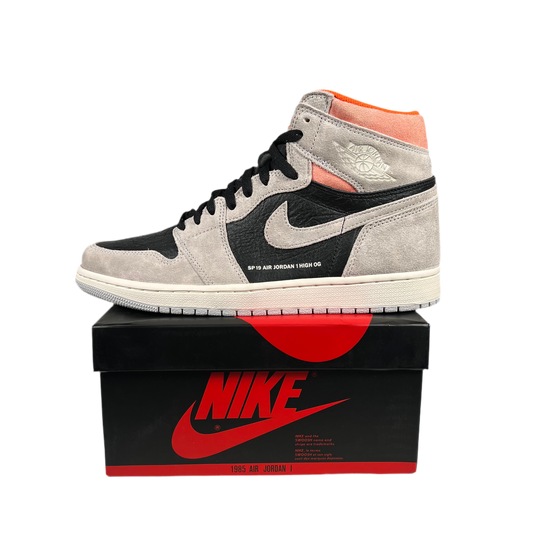 Jordan 1 High Grey Hyper Crimson (2019) Size 11 NEW s18049