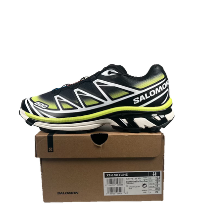 Salomon XT-6 Skyline Black Sharp Green (2025) Size 11 USED s23775