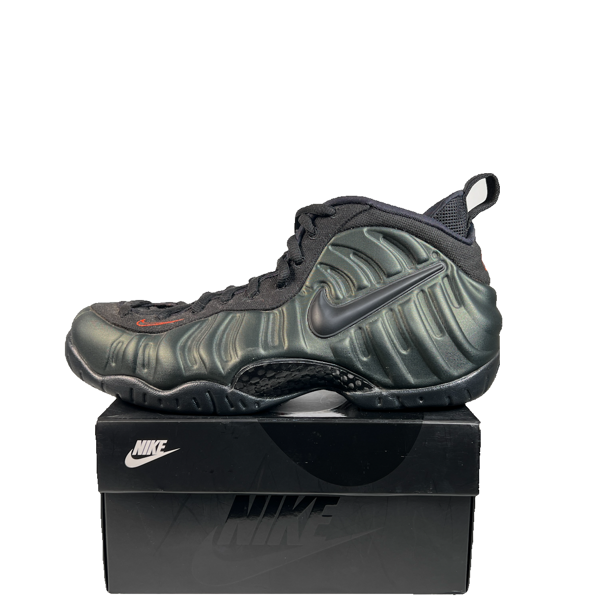 Nike Air Foamposite Pro Sequoia (2018) Size 10 USED s22546