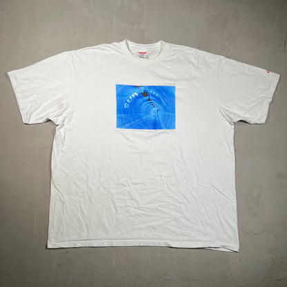 Supreme Tunnel White Tee Size XXL USED x17604
