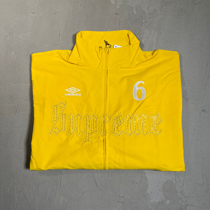 Supreme Umbro Rhinestone Track Jacket Yellow (2026) Size Medium NEW x17669