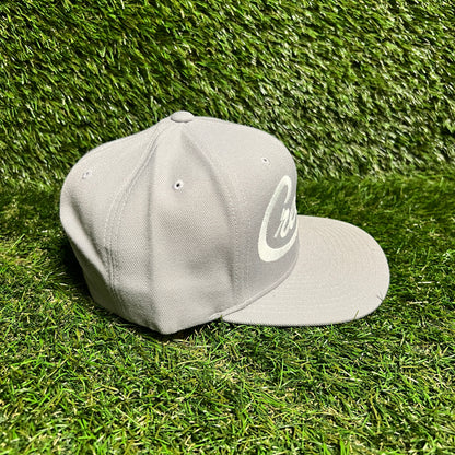 TMC Crenshaw White Logo Grey Hat One Size USED v15997