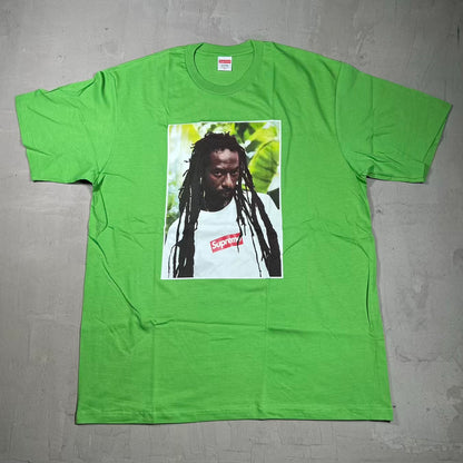 Supreme Buju Banton Photo Green (2019) Tee Size XL NEW x18548