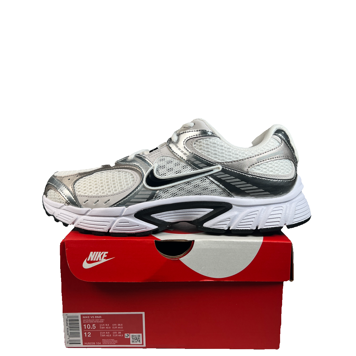 Nike V5 RNR White Vast Grey (2025) Size 10.5 USED s22610